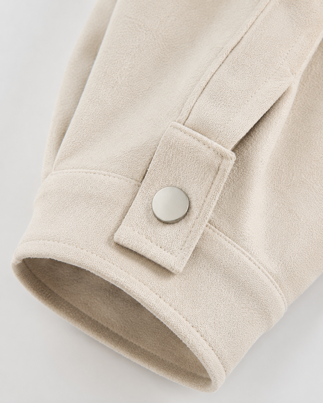 Women's Suede Barn Jacket - Cropped Casual Jacket