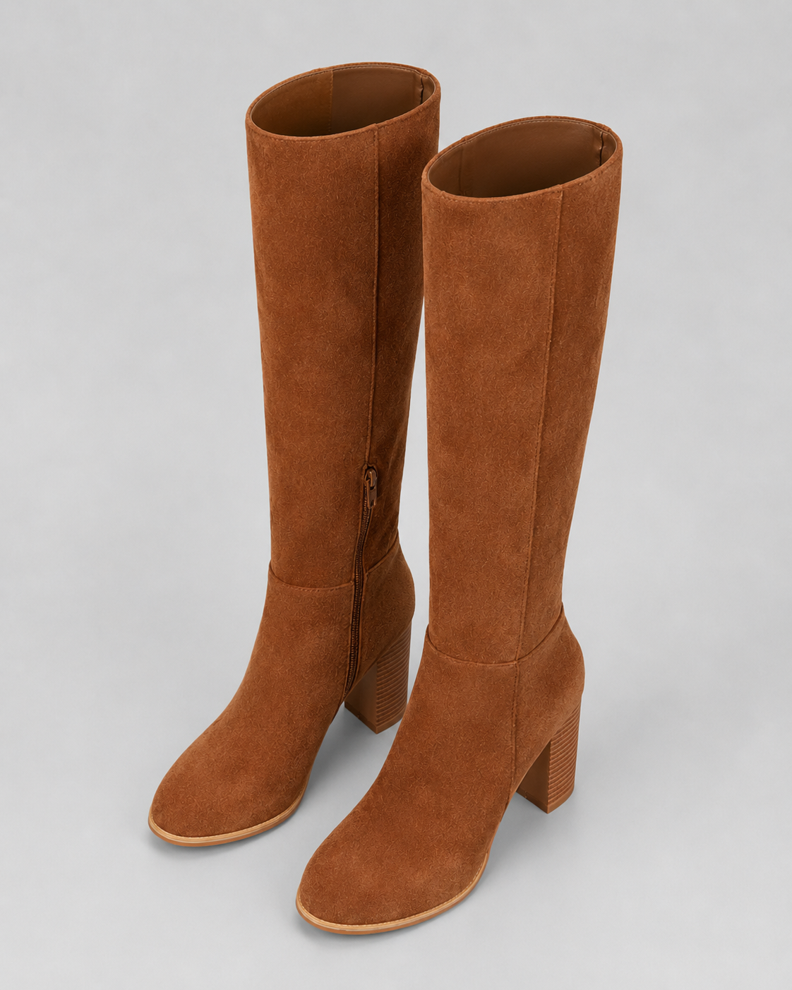 Women's Knee High Boots - Block Heel Tall Boots
