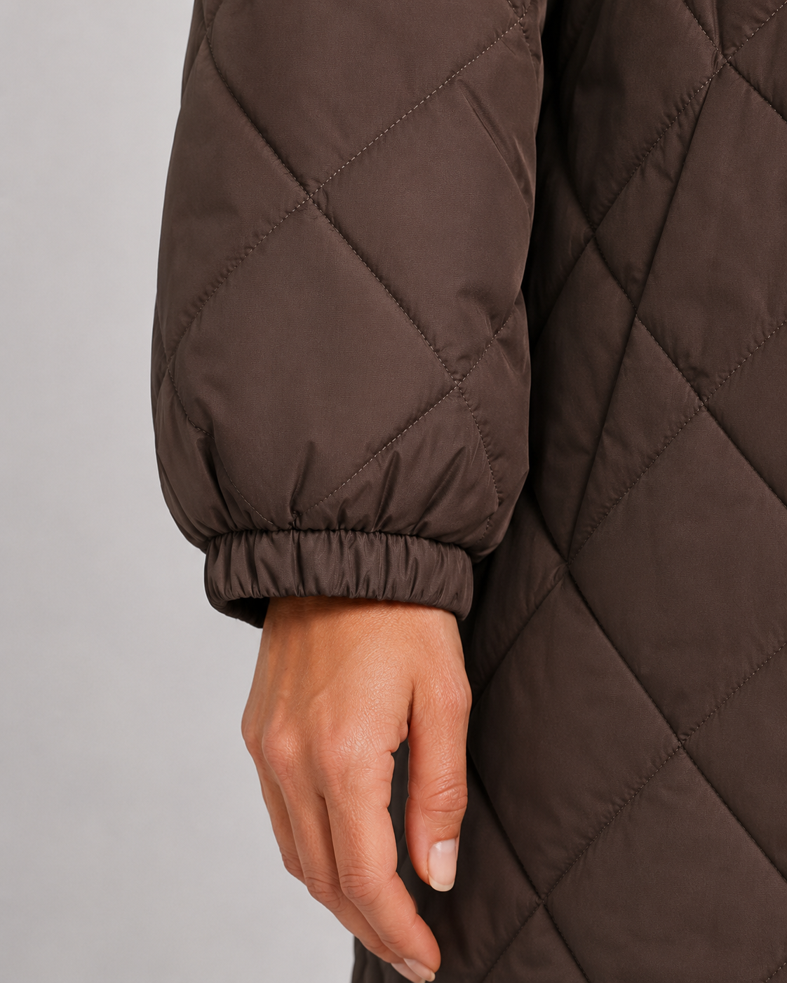 Women's Long Puffer Coat - Quilted Winter Jacket Relaxed Fit