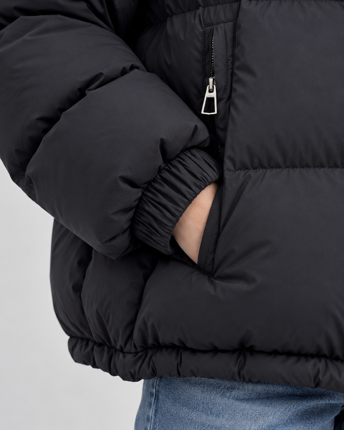Women's Puffer Jacket - Oversized Hooded Zip Up Winter Coat