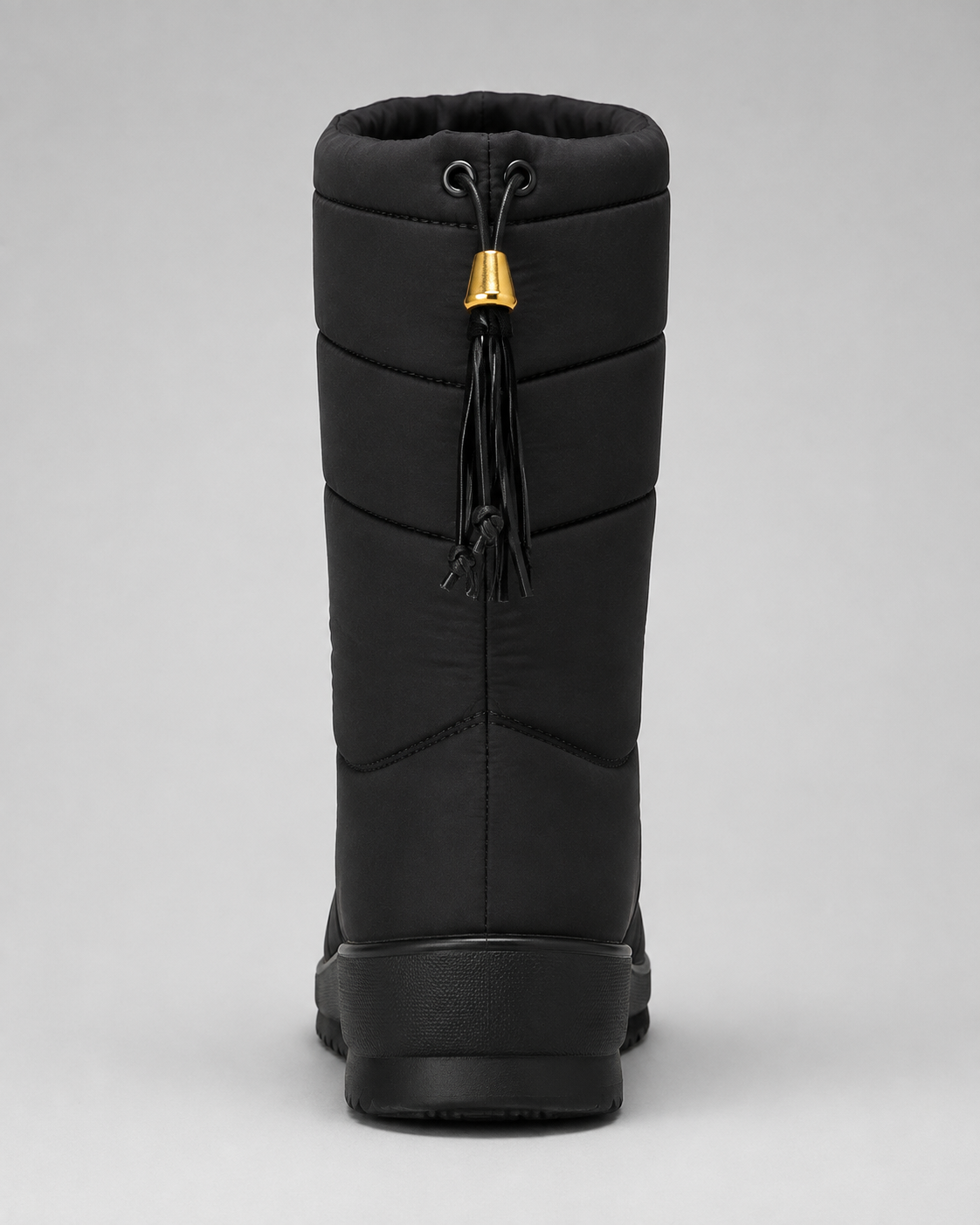 Women's Snow Boots - Quilted Padded Mid Calf Boots