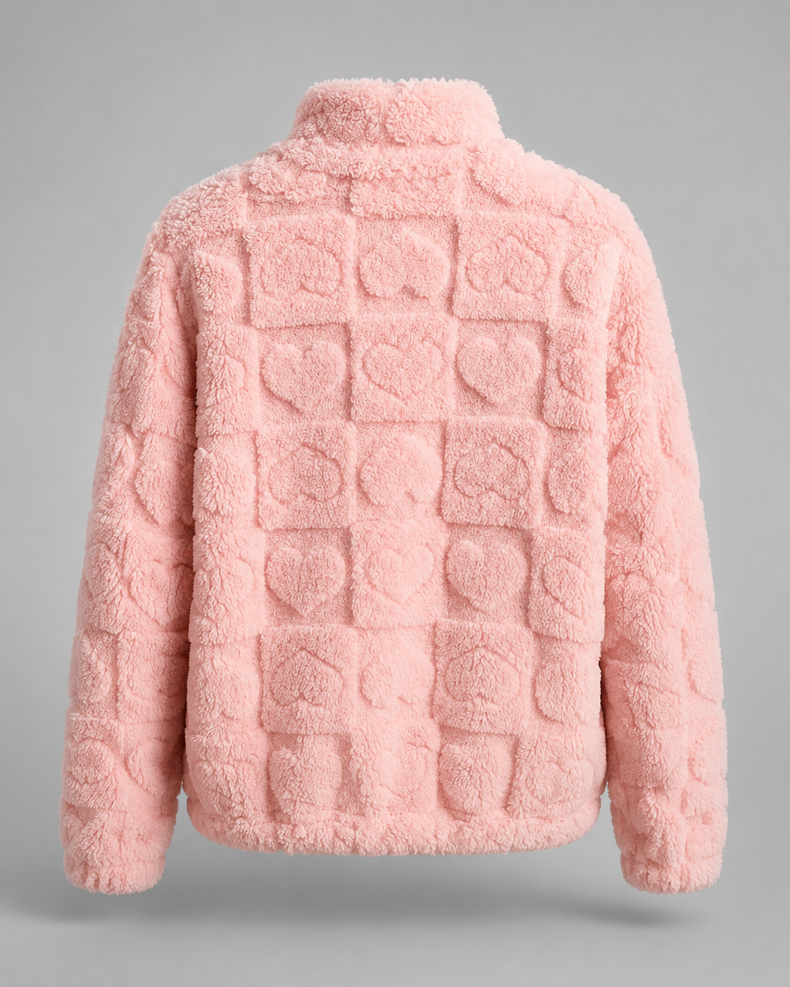 Women's Teddy Fleece Jacket - Full Zip Winter Jacket