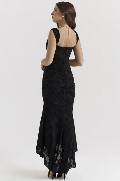 Zoralise | Floral Wedding Guest Dress with Elegant Feminine Style